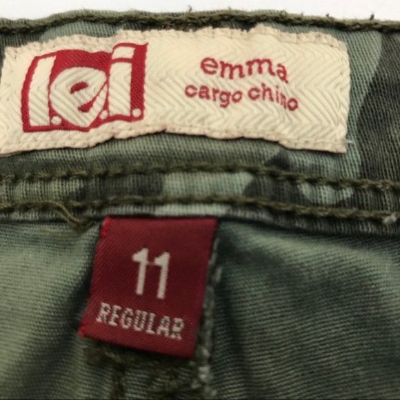 Lei Camo Cargo Pants Exc Cond Size 11 - Picture 4 of 6